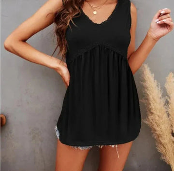 Ella - black lace summer dress