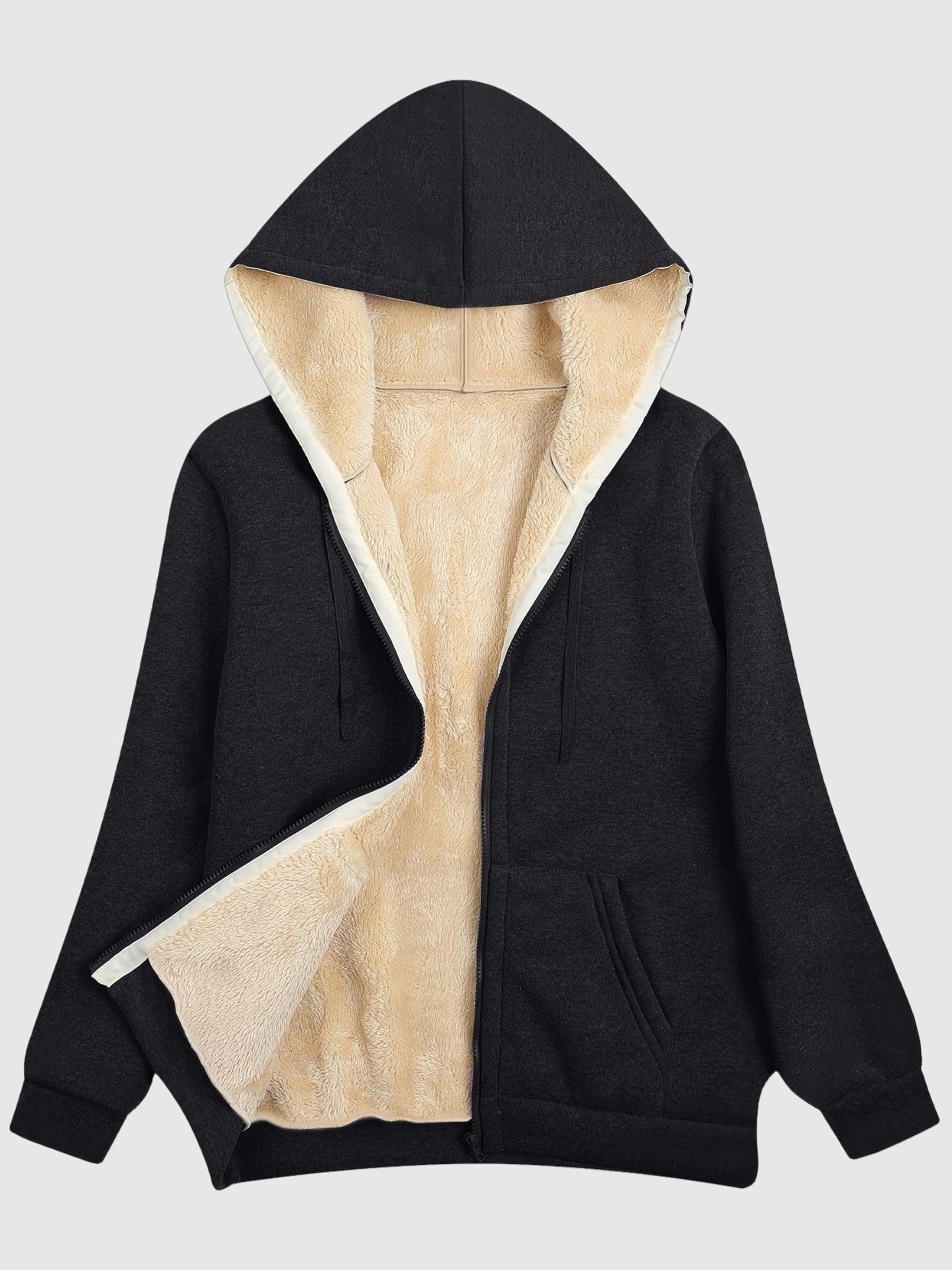 Women's full-zip hooded jacket