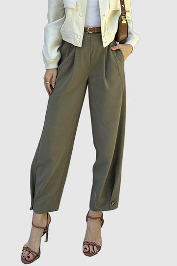 Colette - Casual Belted High Waist Harlan Pants