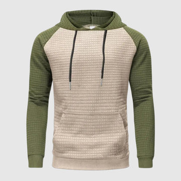 Light and casual hooded sweatshirt for men