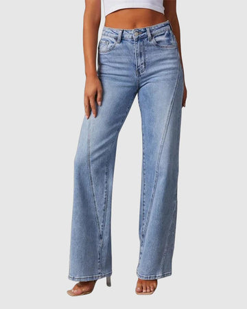 Teresia - Mid-waist Denim Jeans