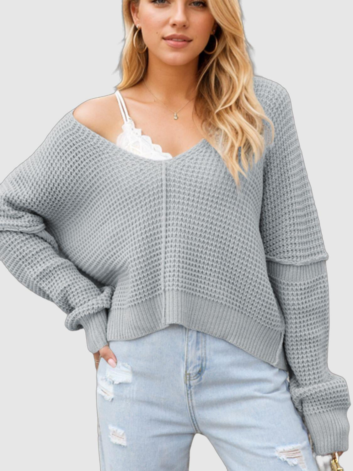 Haven - v-neck long sleeve sweater