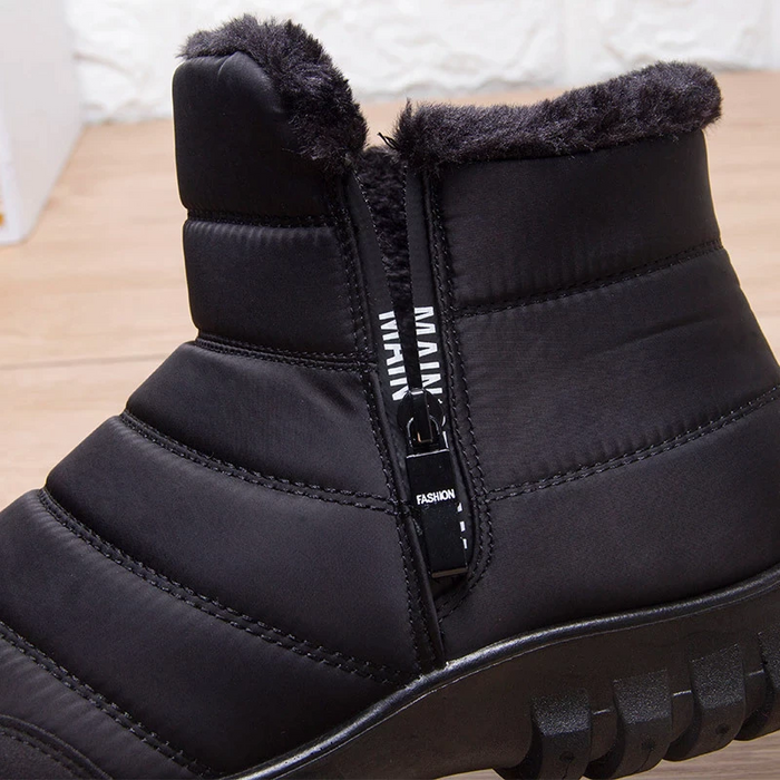 Men's  puffer-style snow boots