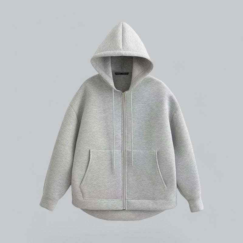 Women's retro hooded casual sweater