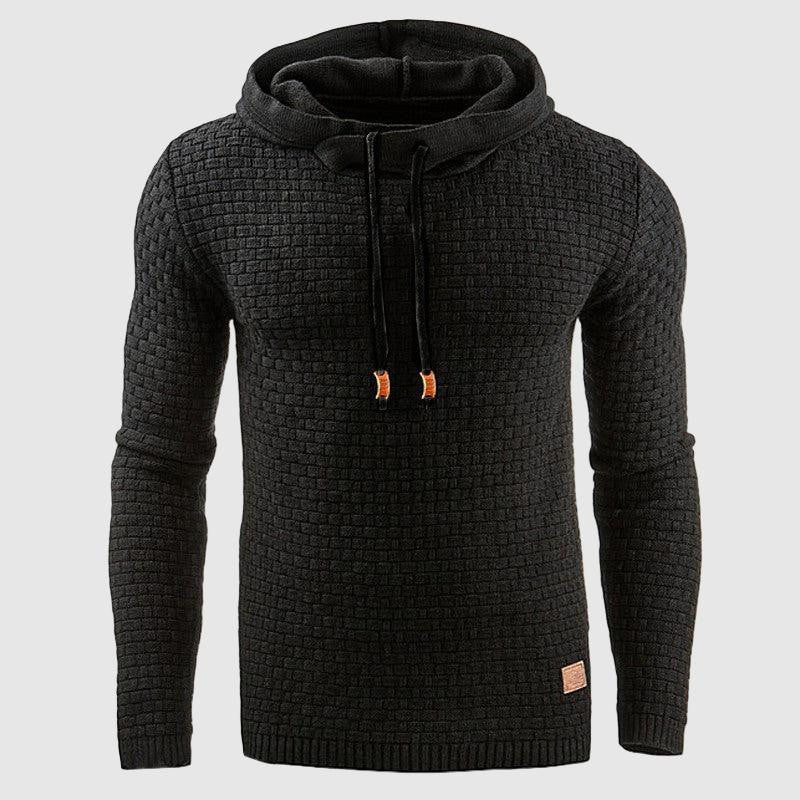 Hugo - Men's Textured Hooded Sweatshirt for Everyday Comfort