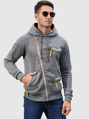 Eriks - men's modern hooded jacket