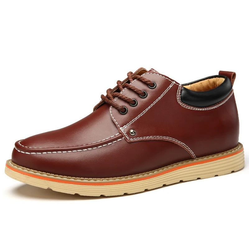 Retro low-top casual business shoes for men