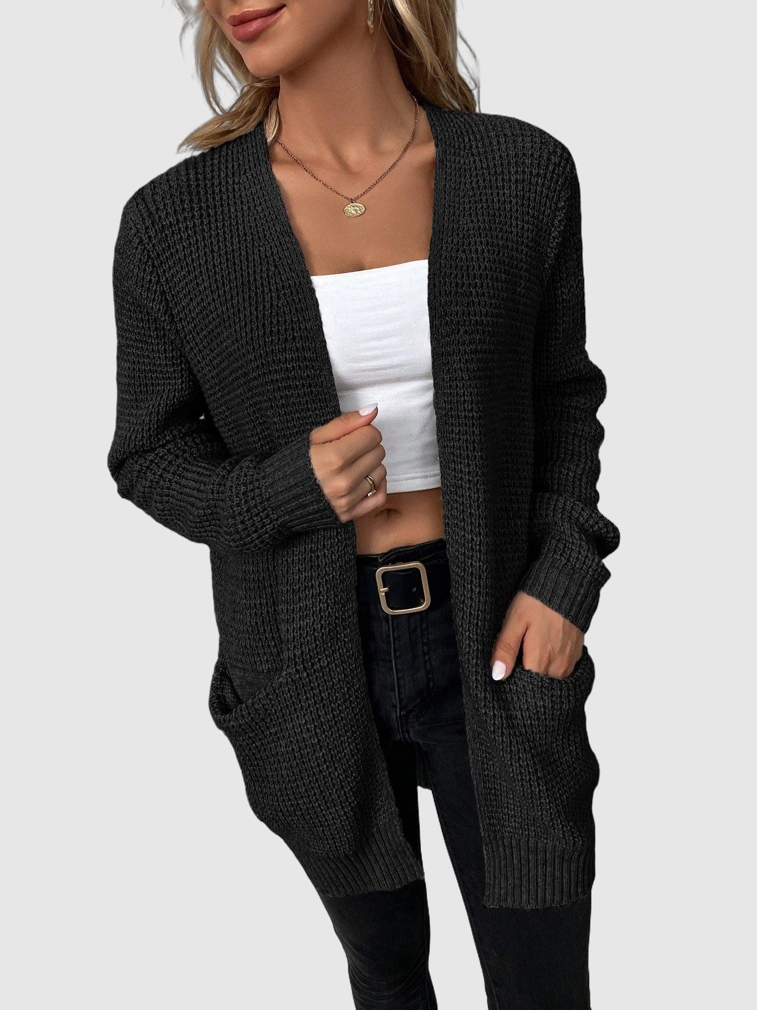 Women's casual knit cardigan