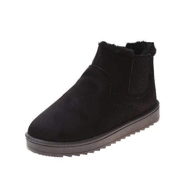 Women's casual slip-on boots