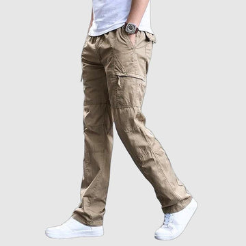 Men's lightweight cargo pants with multi-pocket