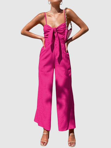 Felicity - sleeveless twist detail jumpsuit