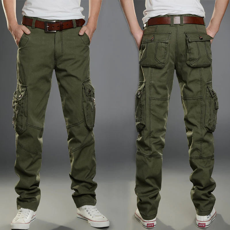 Multi-Pocket cargo pants for men