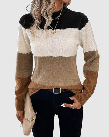 Helena - Comfy Sweater with Full Sleeves