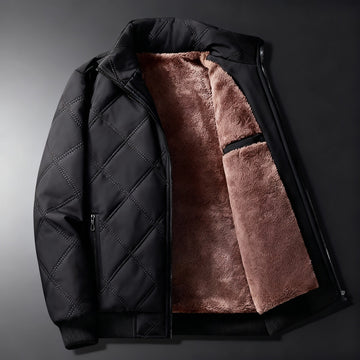 Drake | Quilted Bomber Jacket with Zip Pockets