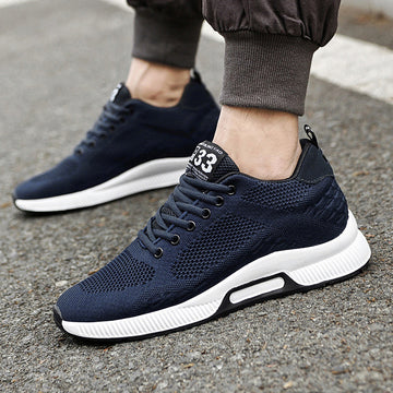 Men's height-increasing wear-resistant running shoes