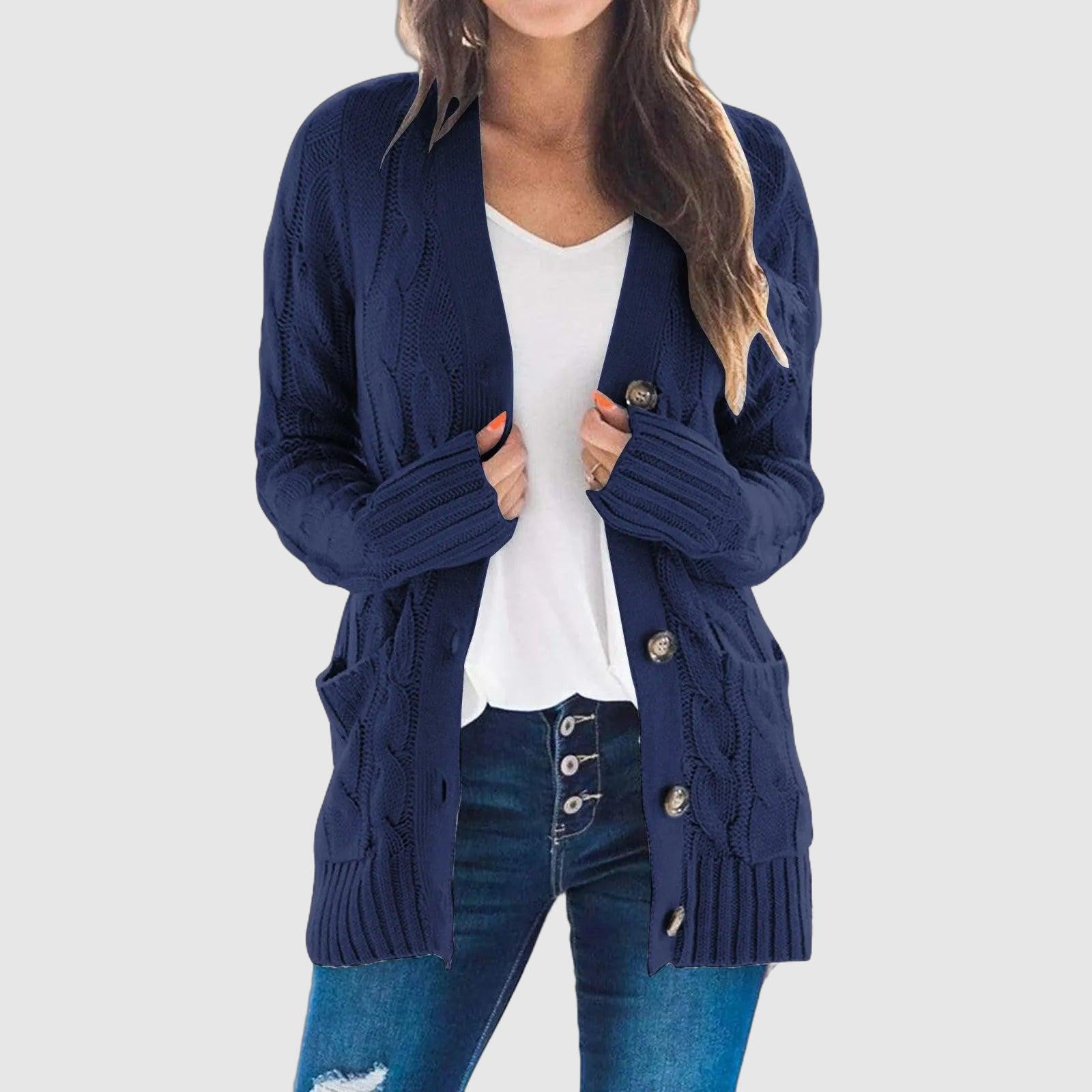 Lila - Knitted Cardigan