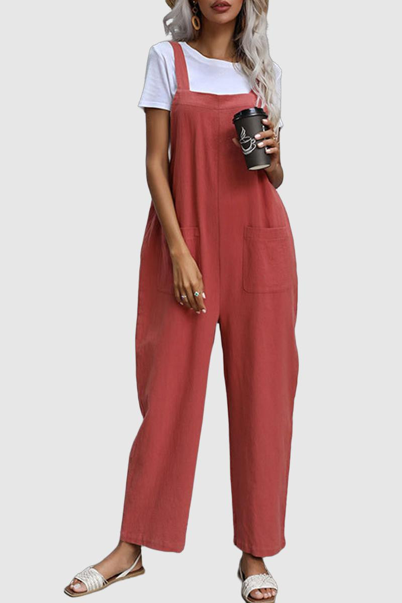 Cyra - Sleeveless Jumpsuit with Pockets