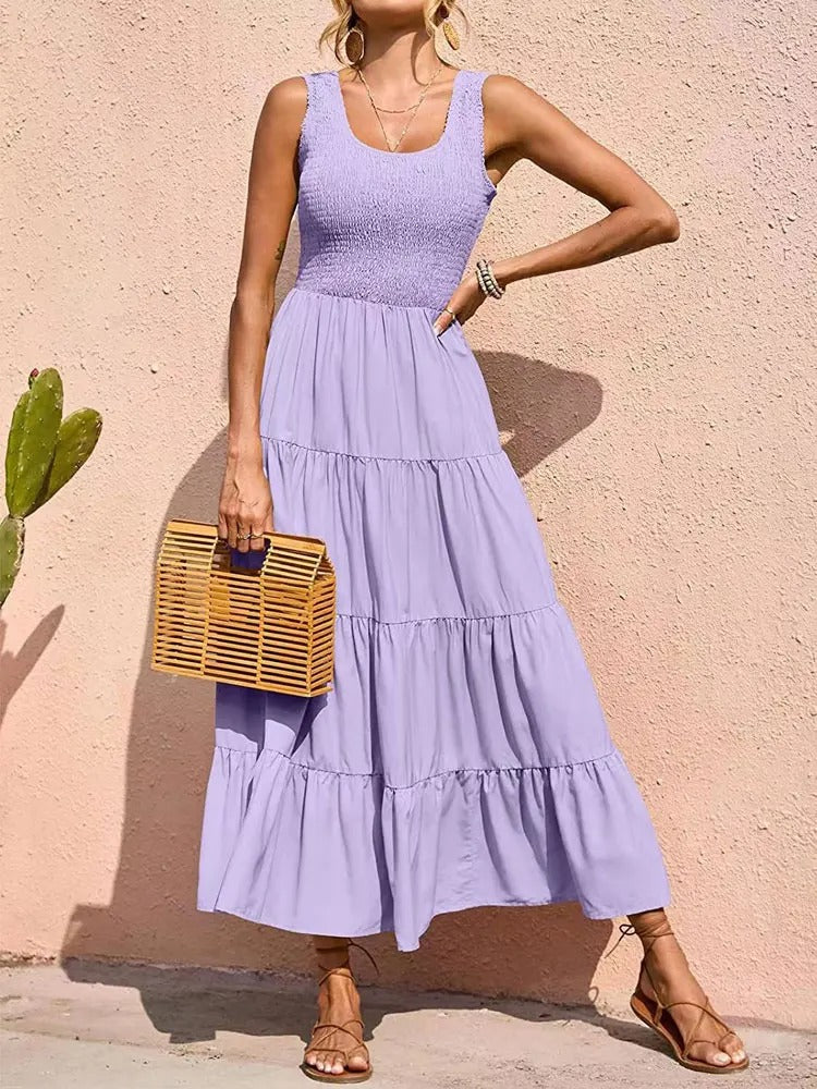 Lydia - sleeveless maxi dress