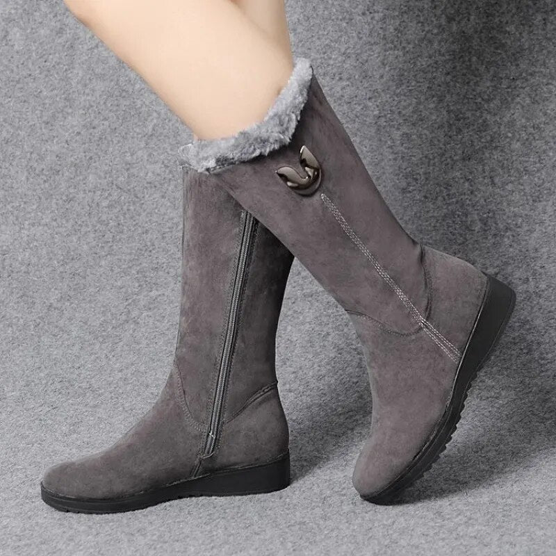 Women's mid-calf winter boots