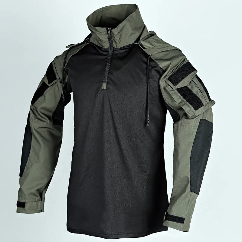 Men's tactical combat shirt for rugged performance