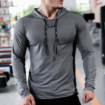 Men's breathable sports hoodie