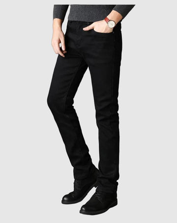 Henry - Classic Black Jeans