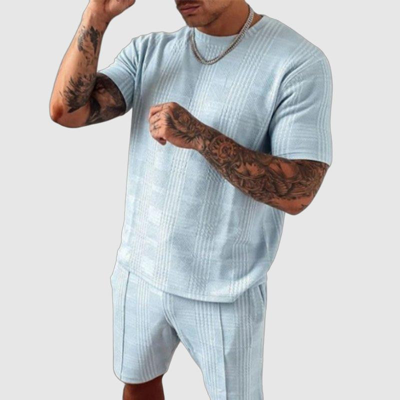 Dennis - short sleeved shirt and shorts set