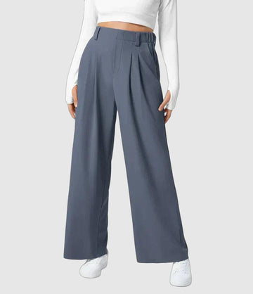 Women's comfortable wide leg trousers