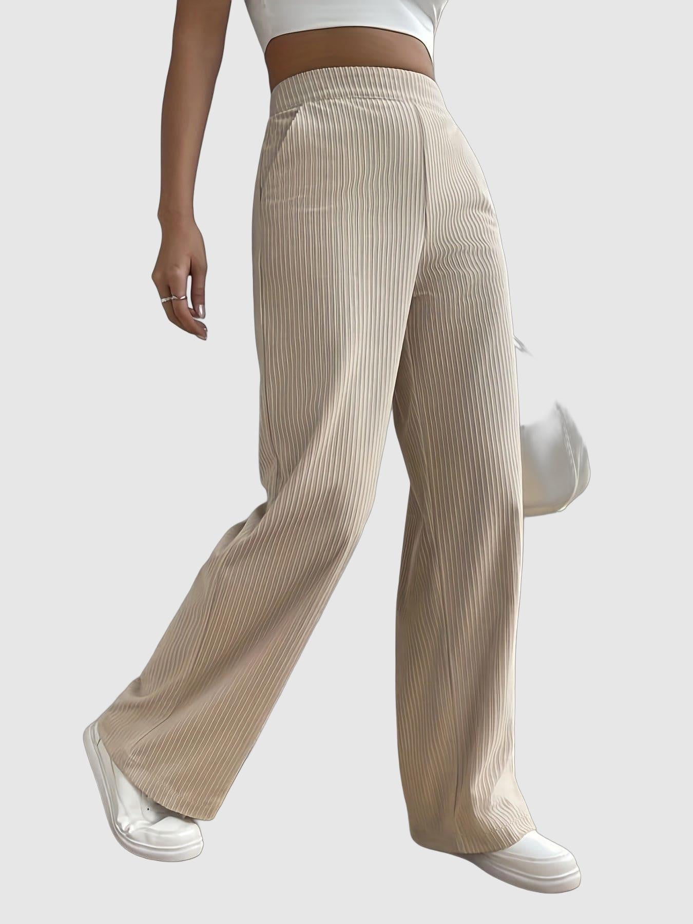 Monica - Casual Corduroy Pants