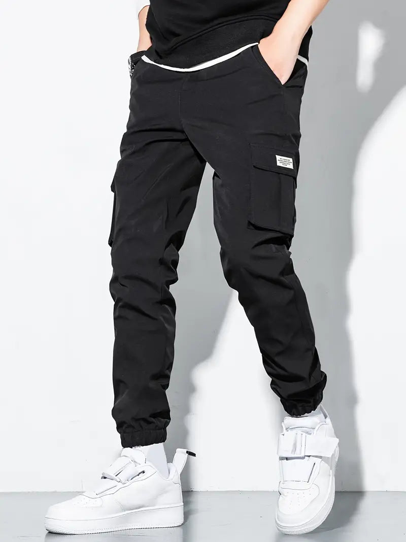 Jürgen - Black Cargo Pants