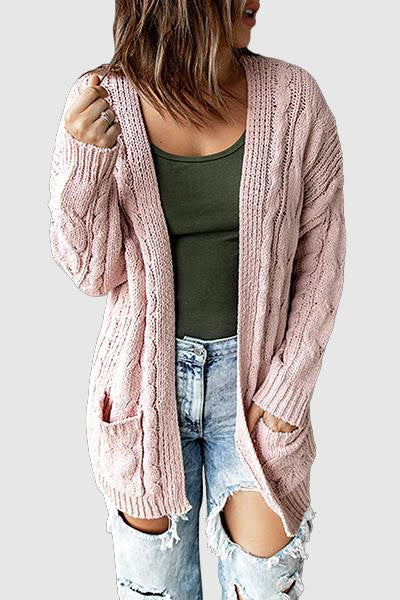 Xoe - casual open front cardigan