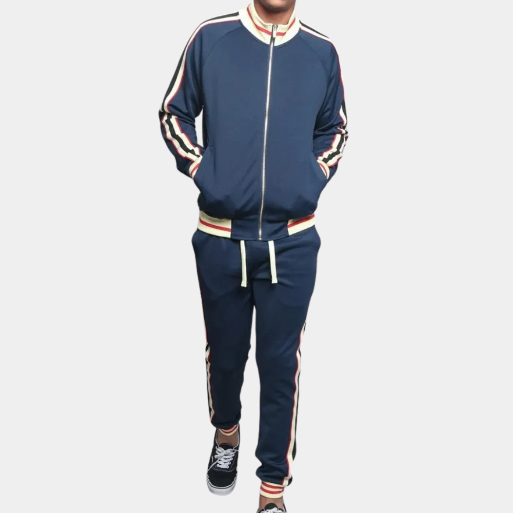 Men's Modern Polyester Sports Tracksuit