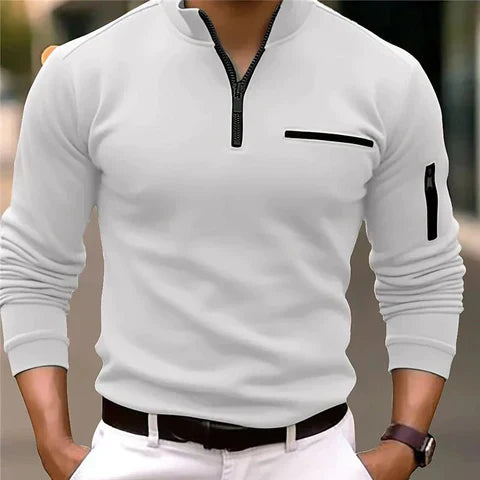 Men's half-zip pullover