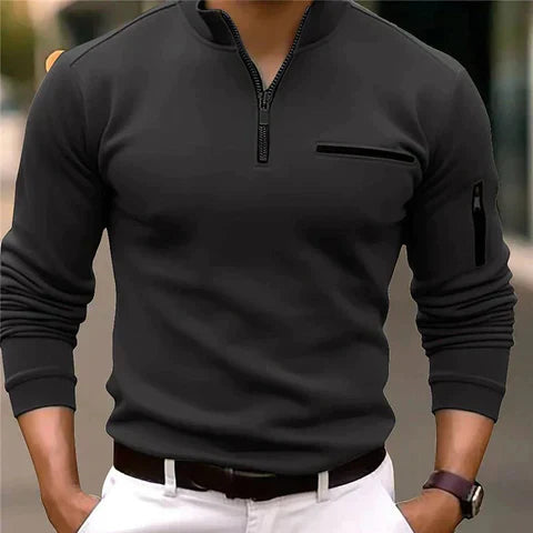 Men's half-zip pullover