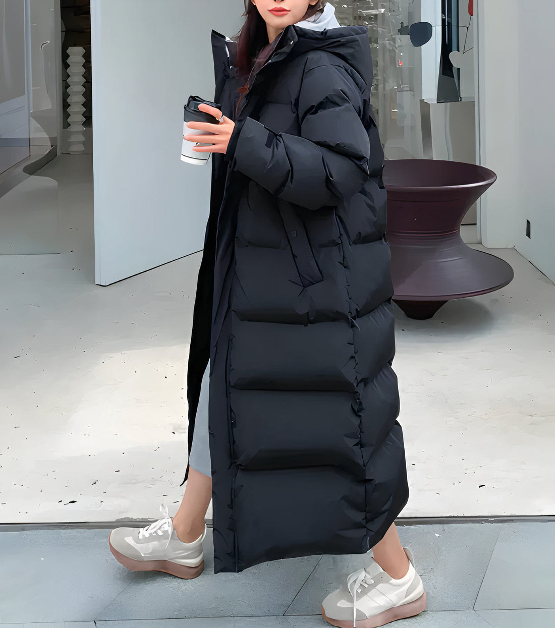 Women's winter puffer coat