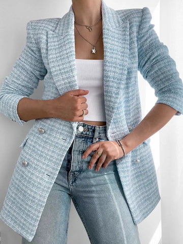 Women's tweed blazer