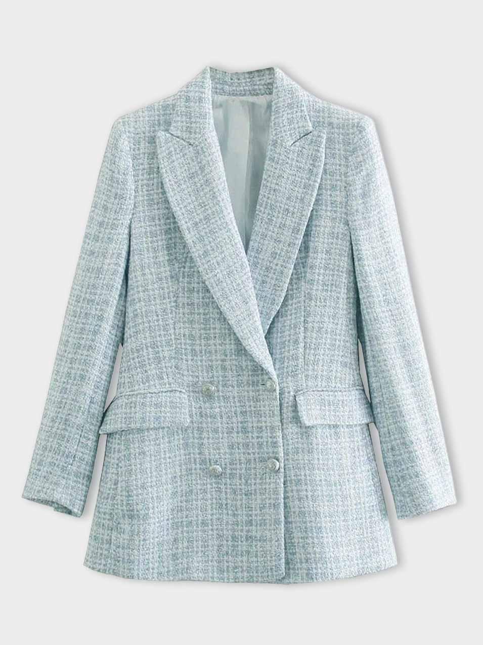 Women's tweed blazer