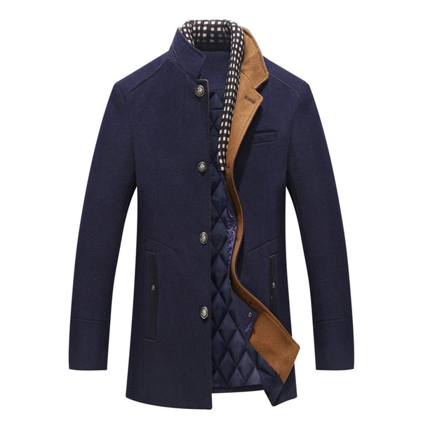 Ferdinando | Winter tailored coat with quilted lining