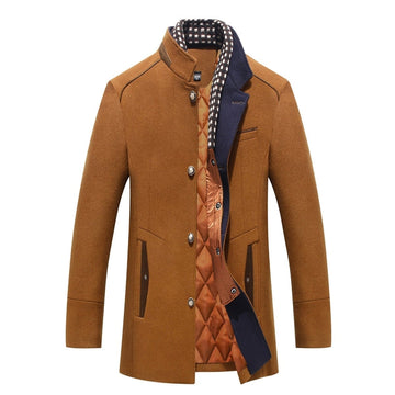 Ferdinando | Winter tailored coat with quilted lining