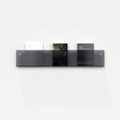 Translucent Segmented Wall-Mounted Magazine Holder