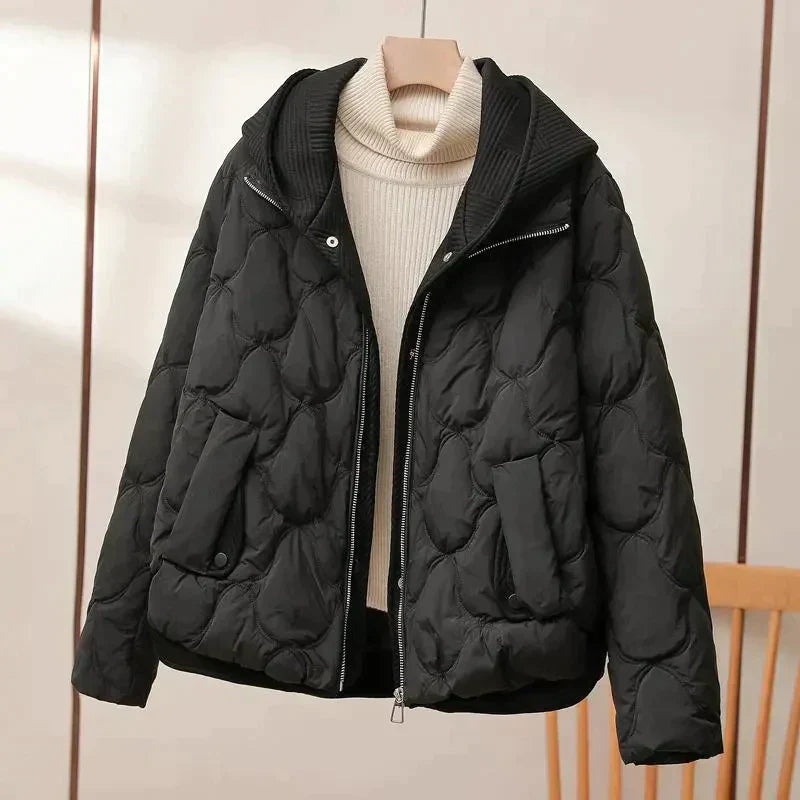 Women's casual puffer jacket