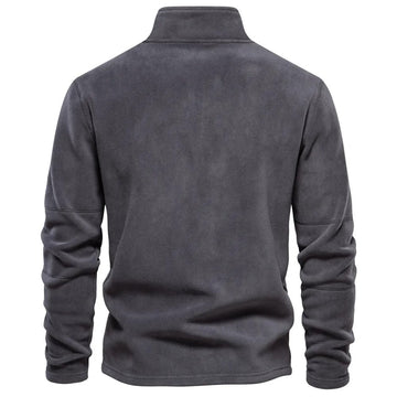 Men's sporty quarter-zip pullover