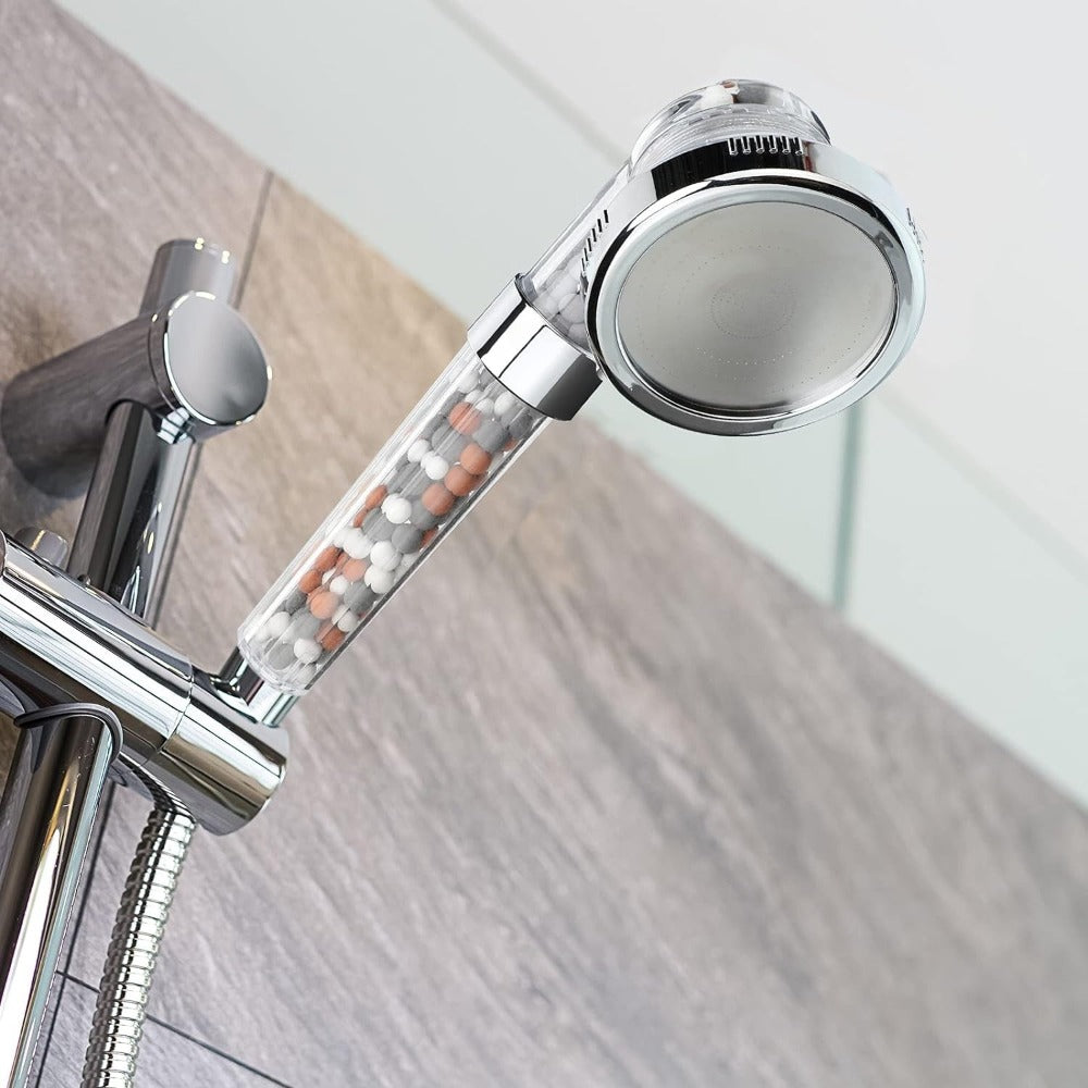 Ceramic-Bead Fine-Stream Handheld Shower Head
