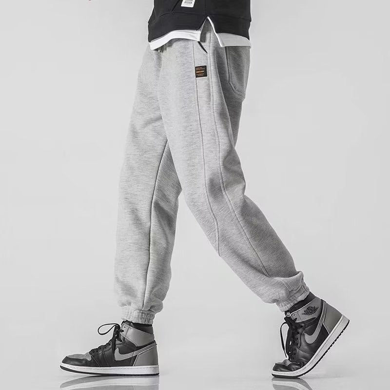 Men’s Sweatpants – Relaxed Fit Tapered Leg – Cotton Blend – Drawstring Waist – Ribbed Cuffs