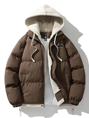 Pablo - men's winter hooded puffer jacket