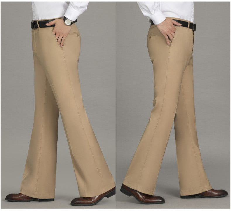 Men's comfortable breathable flared pants