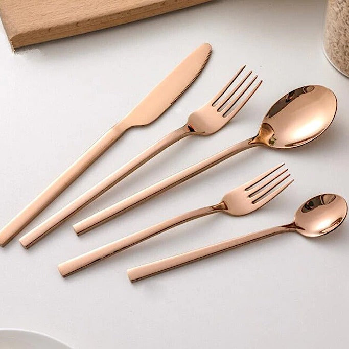 18/10 Stainless Steel Mirror-Polished Flatware Set