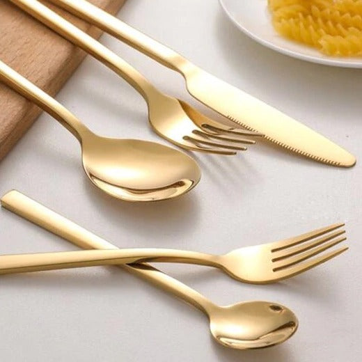 18/10 Stainless Steel Mirror-Polished Flatware Set
