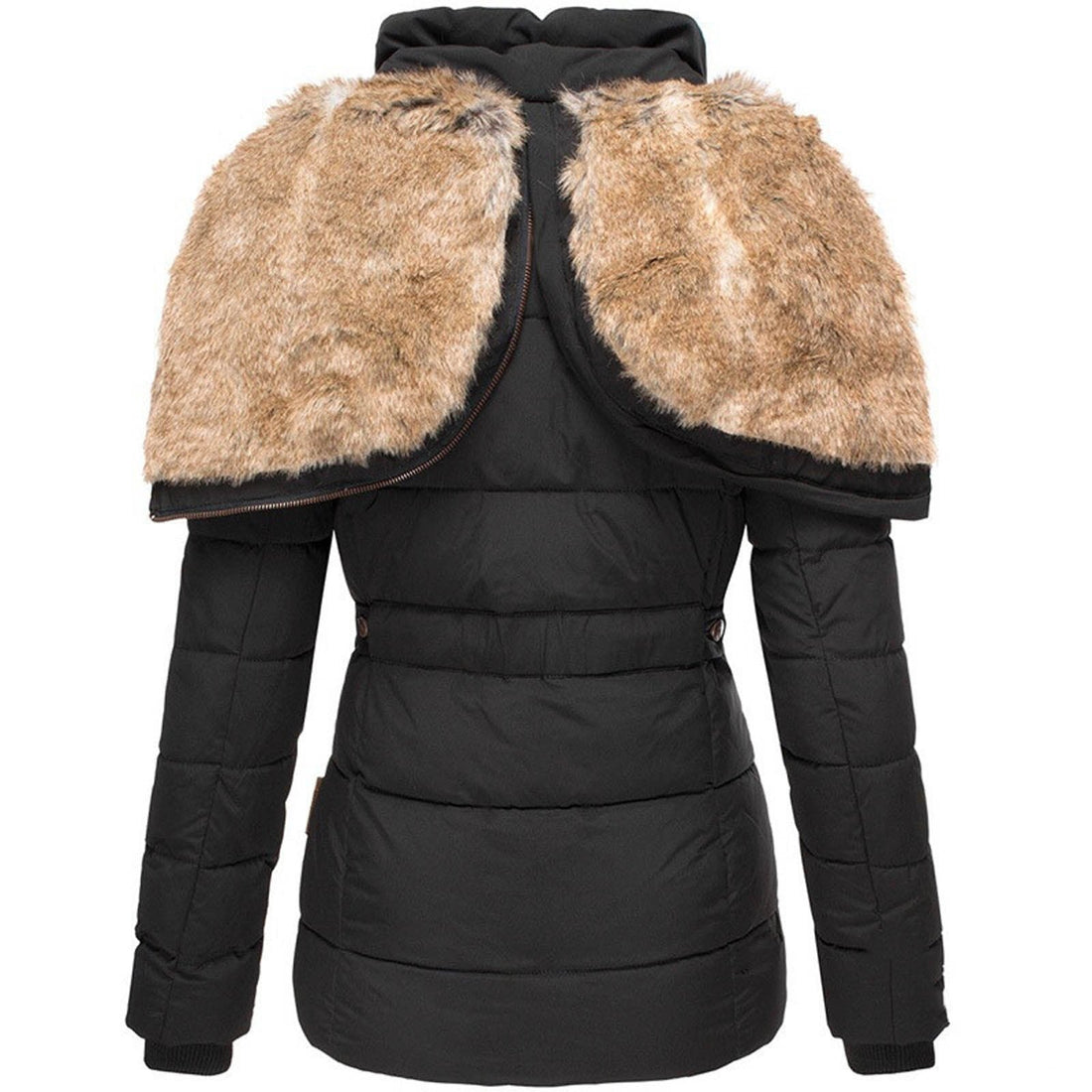 Women's faux lined parka