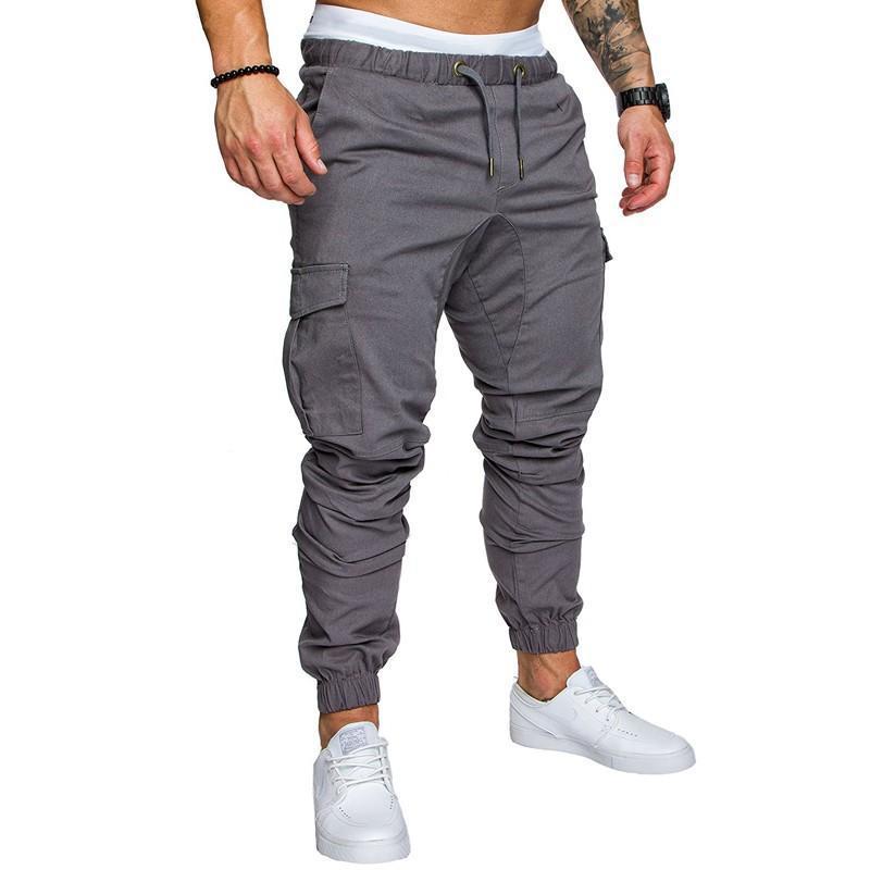 Men's cargo pants with multiple pockets